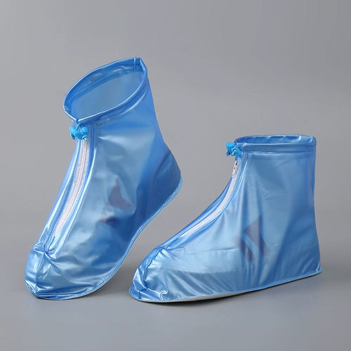 Осенние водонепроницаемые полиуретановые нескользящие портативные туфли, силиконовые износостойкие носки, высокие сапоги, увеличенная толщина