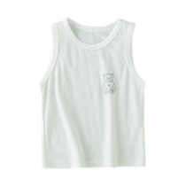 Baby summer thin vest for boys and girls breathable sleeveless suspender outer top baby summer waistcoat for kids