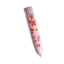 Electric eraser for primary school students automatic pen-like eraser for children and students special art student high-gloss pencil sassafras artifact