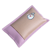 Childrens Summer Cooling Pillow Summer Single Neck Protector Baby Sleeping Small Pillow Breathable Sweat-Absorbent Buckwheat Pillow Core Double-sided Pillowcase