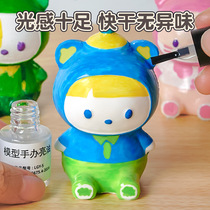 Childrens plaster doll coloring bear artist handmade diy material package boys and girls creative painting coloring