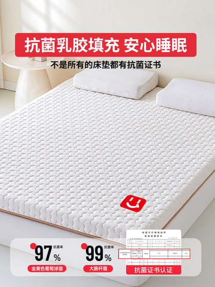 Latex Memory Foam Mattress Pad for Home Bedroom Bedding, Tatami, Rental-Specific Sponge Mattress Pad