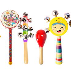 Погремушка 婴儿玩具手摇铃宝宝手抓握训练 652242195