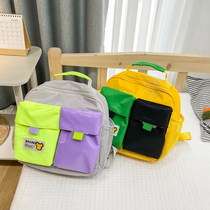 Kindergarten baby school bag for children boys and girls spring outing and autumn outing small backpack girl backpack light travel