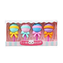 Elementary school student cartoon eraser set cute simulation dessert eraser stationery kindergarten small prize gift gift