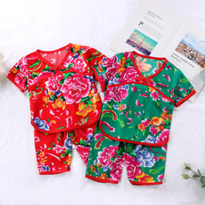 Комбинезон, Ползунки, Боди 婴儿衣服夏季女宝宝夏装连体衣可爱薄款搞怪新生儿哈衣东北大花萌 Jifanpaul