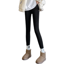 Velvet Shark Pants Womens Outerwear Autumn and Winter Thickened Plus Size New Seamless Leggings High Waist Yoga Barbie Pants