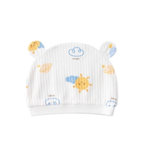 24 baby sun visor male baby hat spring autumn and summer four seasons newborn fetal cap pure cotton female breathable 0-3 years old