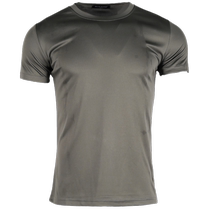 Casual short-sleeved shorts suit mens quick-drying thin summer fitness running sports round neck training suit two-piece set