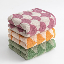 New high-end thickened and enlarged towel adult 2024 hot face towel 34*74cm pure cotton large towel