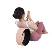Beginner PP TPE yoga wheel YogaWheel fitness Pilates circle back bend yoga wheel lumbar stretcher