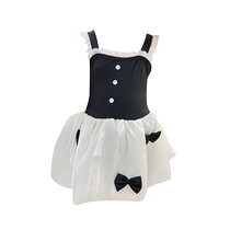 Girls swimsuit one-piece 4-skirt style fashionable 2 years old 3 girls 1 baby princess skirt girls swimming suit childrens swimsuit