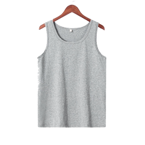 Mens vests worn inside pure cotton bottoming cotton old mans shirt spring and summer sweat-absorbent sports hurdles mens sleeveless undershirt