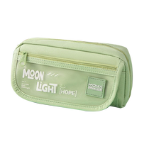 Flip-top pen bag 2024 girls new style high-value large-capacity simple Japanese high school junior high school students special stationery bag design niche storage bag stationery box