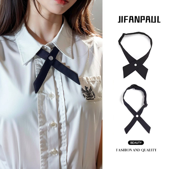 Jk Fliege weiblich Kreuz Thai Schuluniform Bogen Zubehör japanische College-Stil Student Shirt Uniform Dekoration