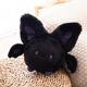 Creative Halloween Bat Round Bat Rabbit Plush Cute Sweet Pillow Plush Toy Decoration