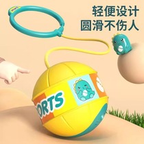 Luminous jumping ball childrens sports bouncing kick ball set foot swing hoop foot hula hoop single leg swing ball balance