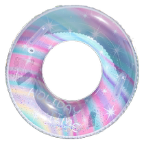 Girls cute swimming ring thickened swimming ring childrens life buoy inflatable cartoon armpit ring anti-rollover safety swimming ring