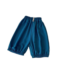 Childrens pants summer new style boys and girls three-quarter pants thin Korean style foreign style loose versatile bloomers childrens pants