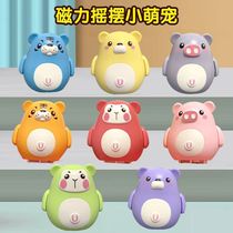 Electric swinging chicken can walk piglet baby baby learning to crawl girls 2 boys 0 to 1 years old 3 childrens toys