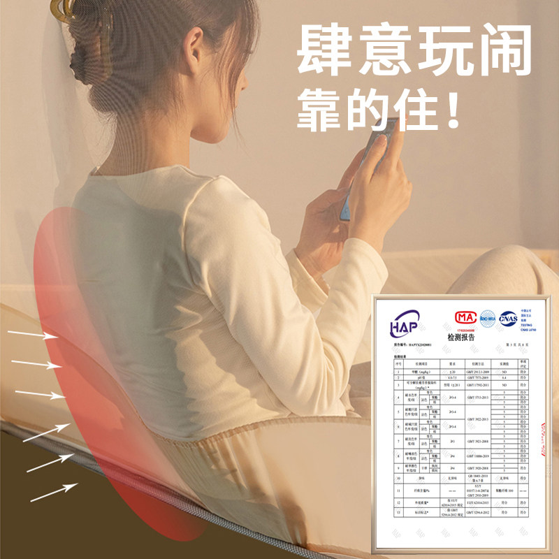 Three-Door Anti-Fall Mosquito Net with Reinforced Frame, Dense 1.5m Netting, Floor-Standing, Full Bottom, Household Yurt-Style Net