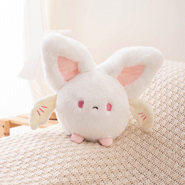 Creative Halloween Bat Round Bat Rabbit Plush Cute Sweet Pillow Plush Toy Decoration