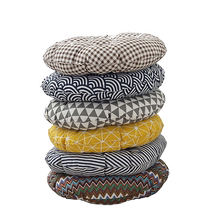 Chair cushion cushion tatami fabric home sedentary floor bedroom floor round comfortable thickened stool cushion