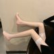 Black stockings for women summer thin sexy lace stockings lace over-the-knee socks black sexy high stockings solid color fishnet stockings