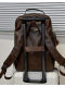 American Retro Backpack Women's 2026 New Large Capacity Travel Backpack Men's Soft Leather Texture Student Bag
