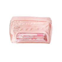 Detachable flip-top pencil bag ins style multi-functional pencil bag simple high-looking middle school student large-capacity stationery bag