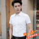 Men's Spring and Autumn Short-Sleeved White Shirt, Business Casual Professional Formal Wear, Men's Non-Iron Anti-Wrinkle Long-Sleeved Shirt, Men's Style