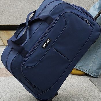 New Style Trolley Bag with Independent Shoe Compartment, Travel Bag, Luggage Bag, Trolley Handbag for Women, Large Capacity Carry-On Bag, Business Trip Bag