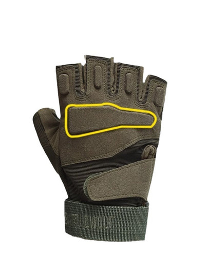 Half-Finger Gloves for Men, Fitness Equipment, Weightlifting, Outdoor Sports, Tactical Boxing, Fighting, Cycling, Non-Slip, Wear-Resistant, Half-Length, for Women