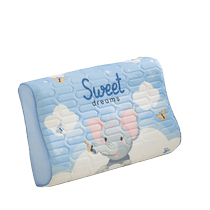 Summer Ice Silk Latex Pillowcase Pillowcase Memory Foam Pillow Core Liner Protective Cover Childrens Single Pack Pair 2