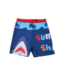 Childrens swimming trunks boys summer professional small and medium-sized children 2024 new baby water park quick-drying swimming trunks swimming cap