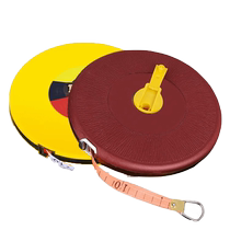 Leather tape measure cloth tape measure fiber tape measure land construction project non-slip waterproof 50 meters 30 meters