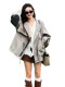 Early Spring High-End Korean Style British Trench Coat for Women 2026 New Popular Spring Loose Workwear Long-Sleeved Short Jacket