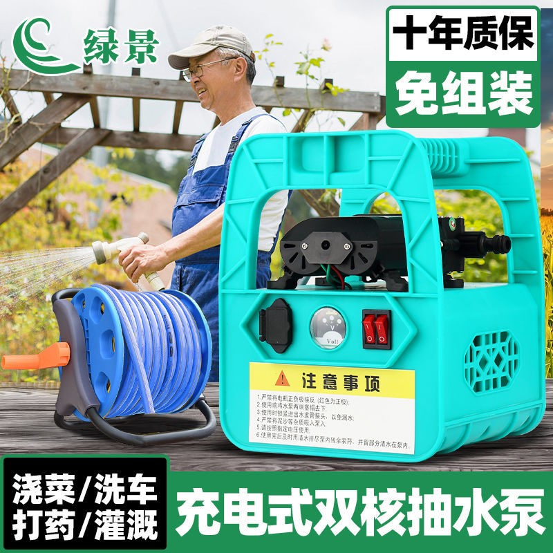 Germany imports Bosch Charging Catering Water Pump High Power Outdoor Agricultural Irrigation Pumper Household 12v