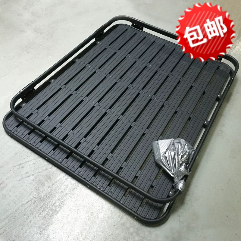 Hách Prado LC120 150 đặc biệt màu đen mát mẻ giá để hành lý khung mái giá giỏ hành lý - Roof Rack