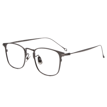 Shawn yue's same style ultra-light pure titanium myopia glasses frame anti-radiation and anti-blue light eye protection can be equipped with prescription eyes for men