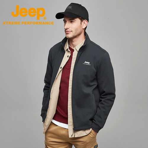 Jeep, дорожный джип, демисезонная осенняя спортивная трикотажная альпинистская удерживающая тепло дышащая куртка для отдыха