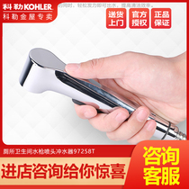 Kohler toilet spray gun flusher cleaning flush gun porous pressurized cleaning toilet partner women washer