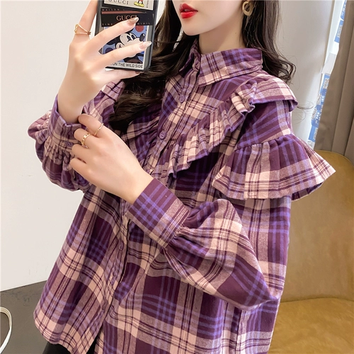 Tide, небольшая дизайнерская ретро рубашка, лонгслив, в западном стиле