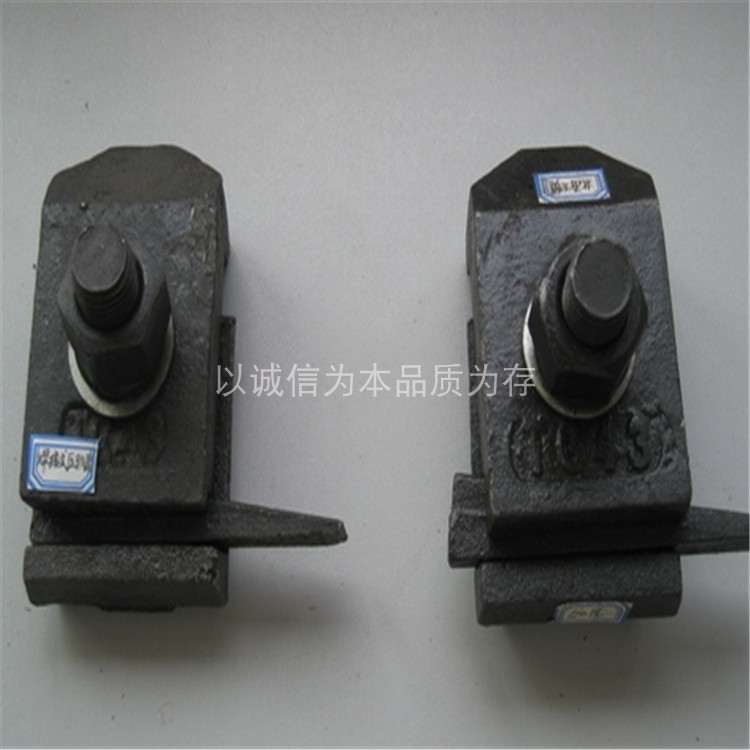 Factory direct sales 30kg rail rail presser rail fixing device tg38 welding rail presser spot