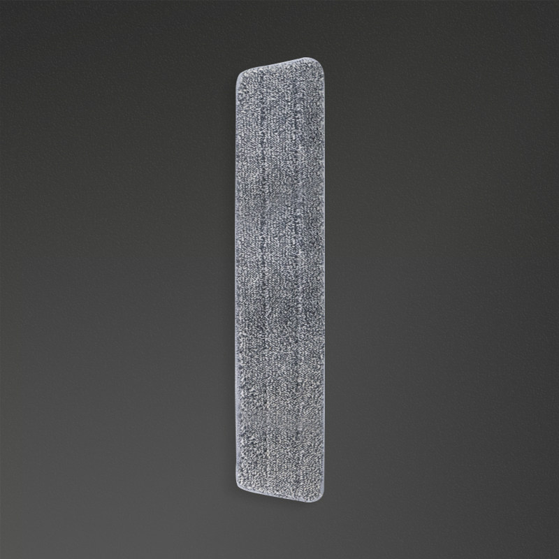 Longnet aluminum alloy adhesive buckle flat mop cloth head 60 cm 90 cm Replacement cloth Cloth Thickened fiber fit cloth