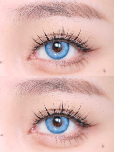 Dgugulens Daily показывает красочную соль зрачка, синий ледяной сахар, красный фиолетовый золотой косплей Оригинальный Бог JX