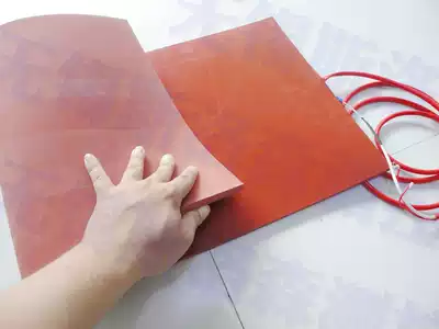 3D printing hot bed silicone rubber heating plate heating plate heating plate heating plate silicone heating plate
