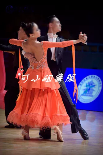 Мисс мисс танец Новый современный современный юбка национальный заправка национального стандартного танцевального набора стандартного плать