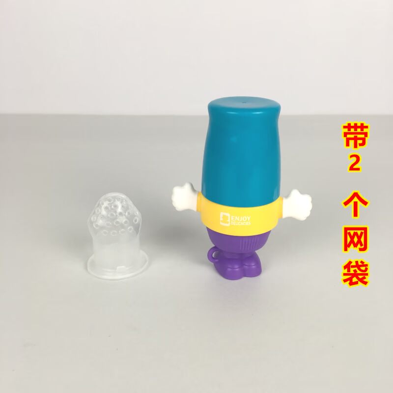 Bé gấu trắng cắn trái cây và rau quả Âm nhạc bé mol dính bé cắn túi núm vú thực phẩm bổ sung silicone răng gel - Gutta-percha / Toothbrsuh / Kem đánh răng kem đánh răng trẻ em lion