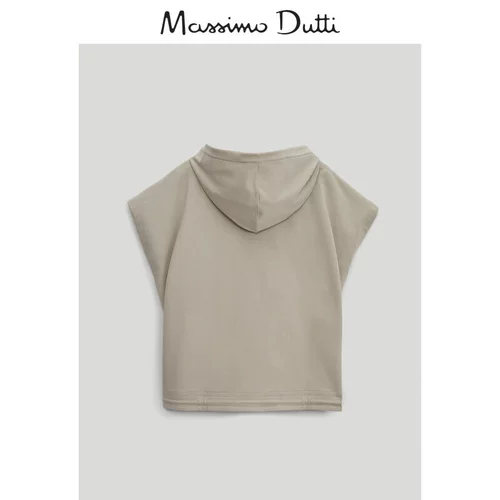 Massimo Dutti, летняя спортивная толстовка без рукавов для отдыха